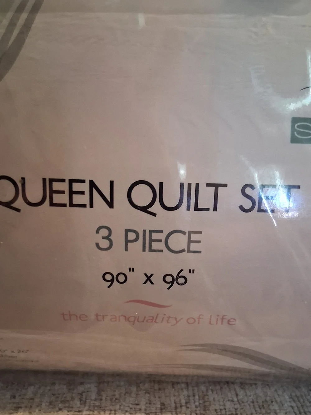 Serenity queen quilt